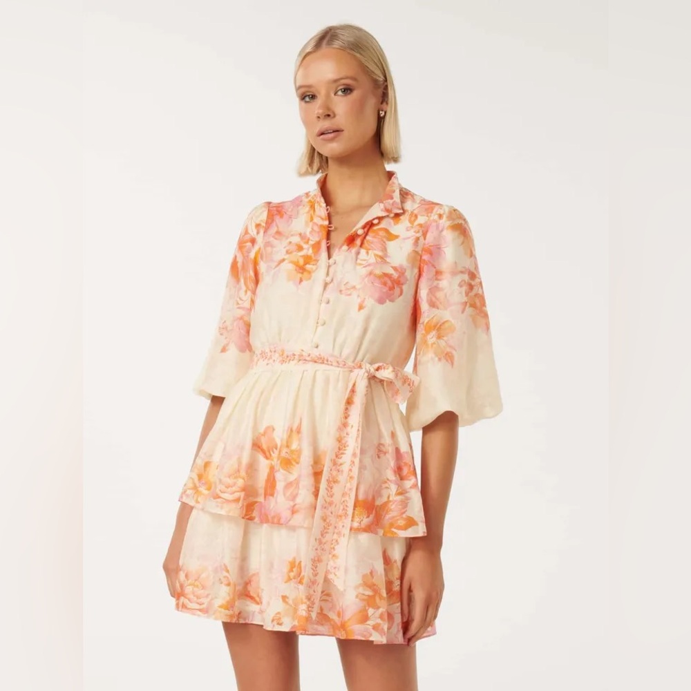 EVER NEW Floral Mini Dress